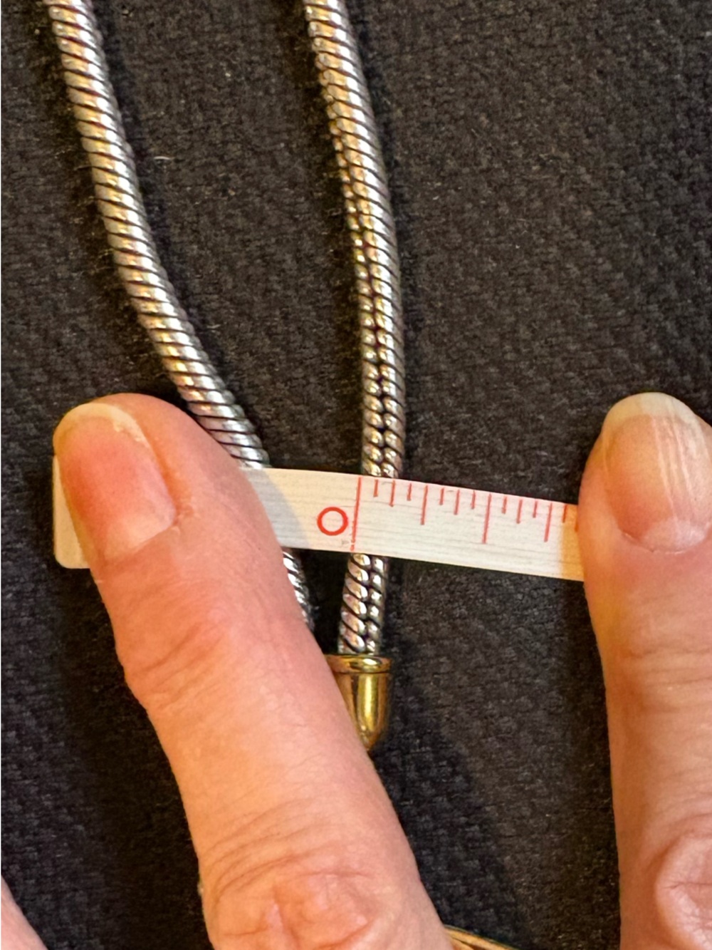 Authentic Gucci gold  charm with 19" unbranded toggle chain - Picture 5 of 8
